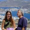 My two favorite Greeks on the planet at St John's Monastery on the holy island of Patmos