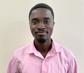 Head shot of E. Mensah